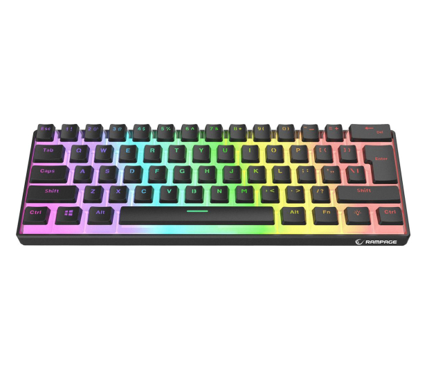 RAMPAGE Radiant K11 RGB Black RADIANT K11 BLACK - 1276239 - zdjęcie